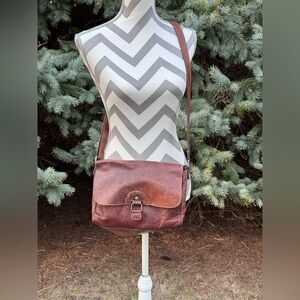 Jack Georges crossbody leather purse